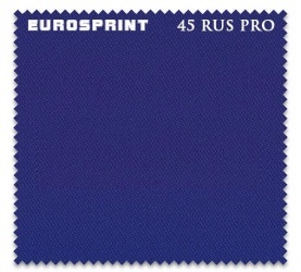 Бильярдное сукно EuroSprint 45 Rus Pro, 198 см (королевский синий)