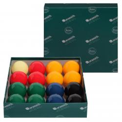 Шары для русского бильярда Aramith Premier Color 68 мм (белый биток)